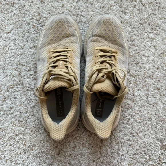 Men’s Hoka Men's Sand Clifton 9 Running Shoes - Picture 2 of 7